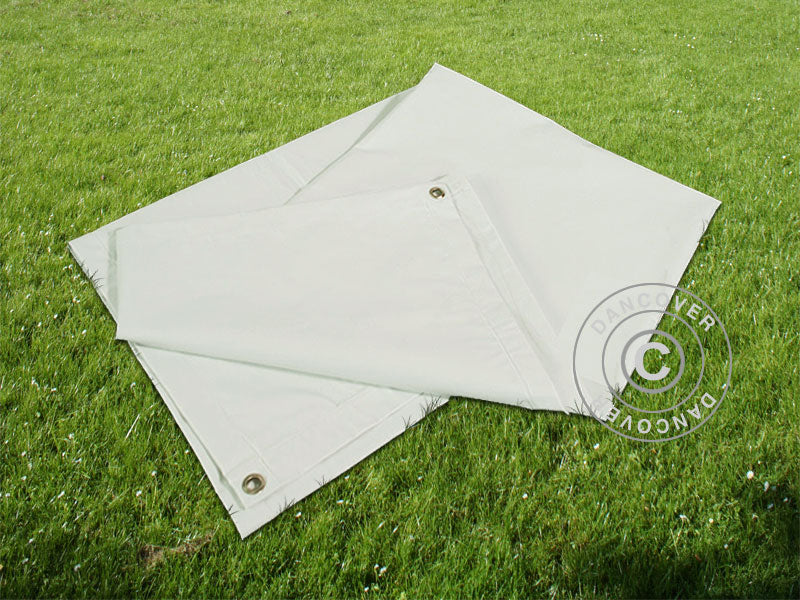 Tarpaulin, ground cover 1.7x2.7 m PVC, Grey