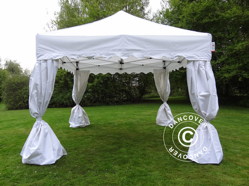 FleXtents Curtains, White, 2 pcs.