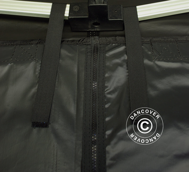 Sidewall kit for Pop up gazebo FleXtents 3x6 m, Black
