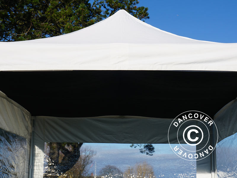 FleXtents Roof Lining, Black, for 3x3 m Pop up gazebo