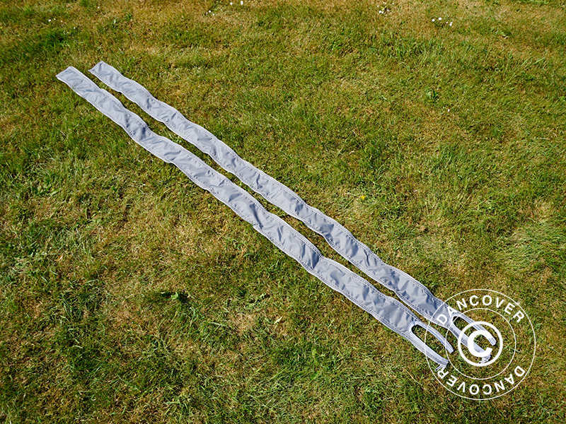 Infill joint panels for FleXtents® PRO pop-up gazebo 3 m series, Grey, 2 pcs.