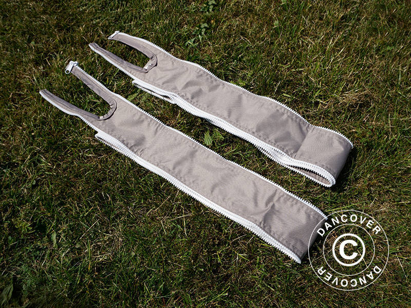 Infill joint panels for FleXtents® PRO pop-up gazebo 4 m series, Latte, 2 pcs.