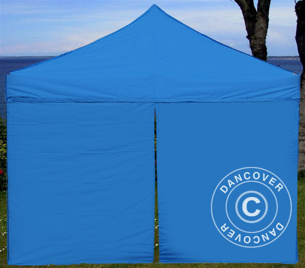 Sidewall kit for Pop up gazebo FleXtents 4x8 m, Blue