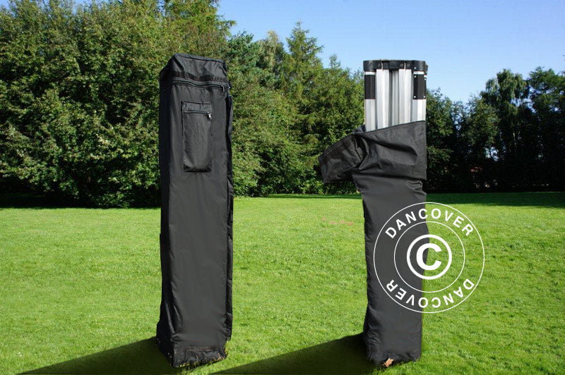 Carry bag w/ wheels, Flextents PRO 5x5 m, Black