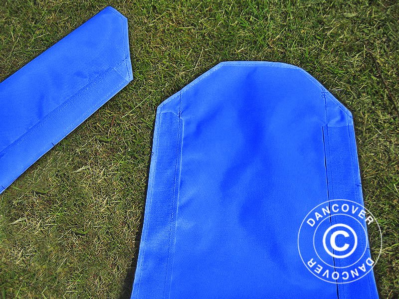 Raingutter 4 m, Blue, for FleXtents