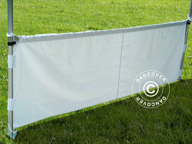 Half sidewall for FleXtents PRO Xtreme, 3 m, White