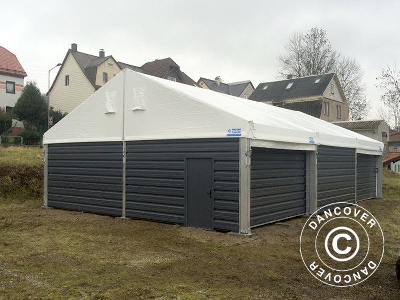 Metal door for Industrial Storage Shelter Alu, 0.9x2 m, White