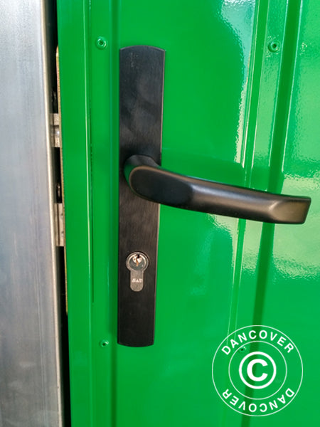 Metal door for Industrial Storage Shelter Alu, 0.9x2 m, White