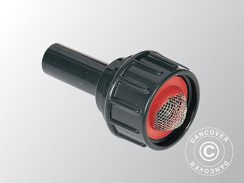 Greenhouse Irrigation Set w/23m tube, Black