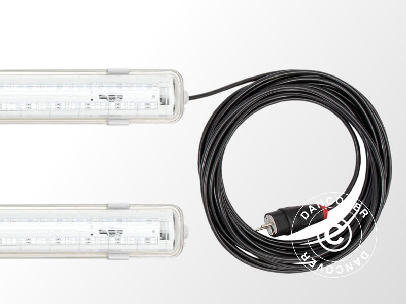 LED Grow Light 0.65 m, 2 lamps, Grey