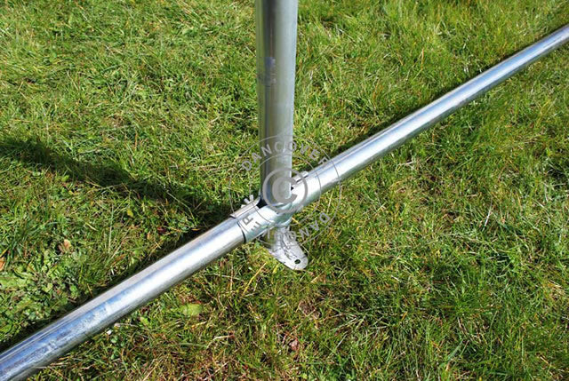 Ground bar frame for 4x8 m Marquee