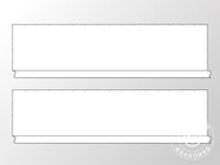 Sidewalls w/o windows for marquee PLUS 12 m, 2 pcs, White