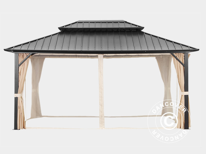 Sidewall kit for Gazebo San Francisco 3.65x4.85 m, Ecru