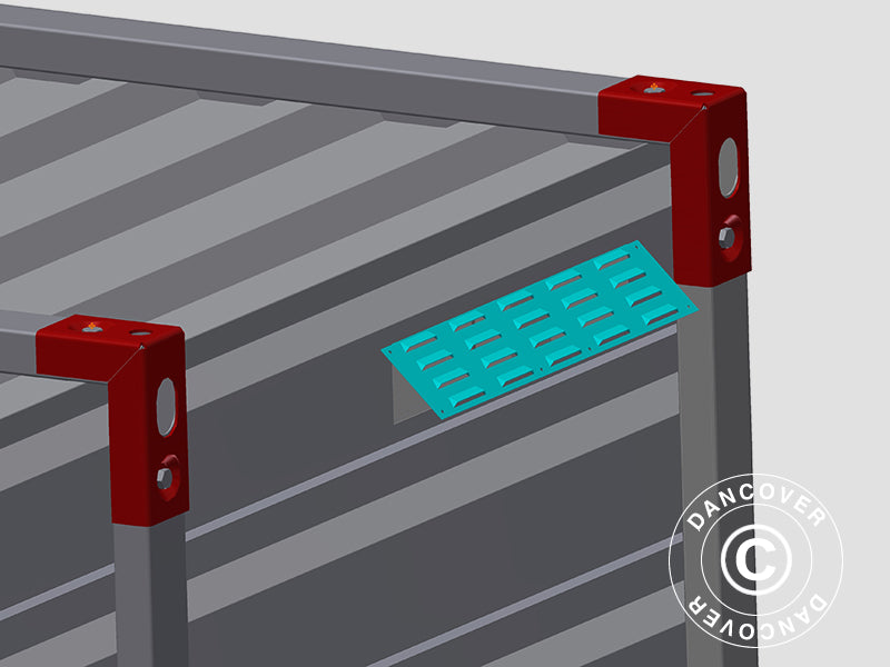 Air Grille for container, Orion