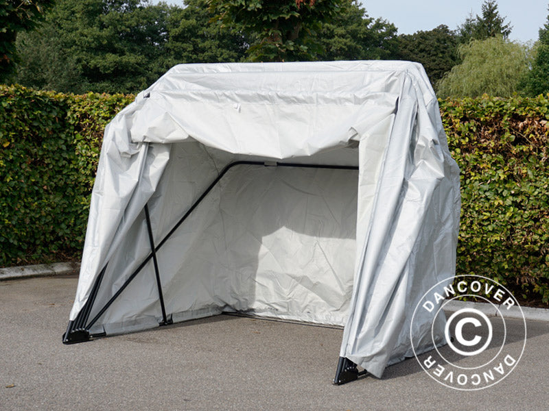 Folding garage (MC), 1.88x3.45x1.9 m, Grey