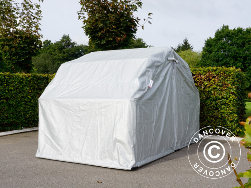 Folding garage (MC), 1.88x3.45x1.9 m, Grey