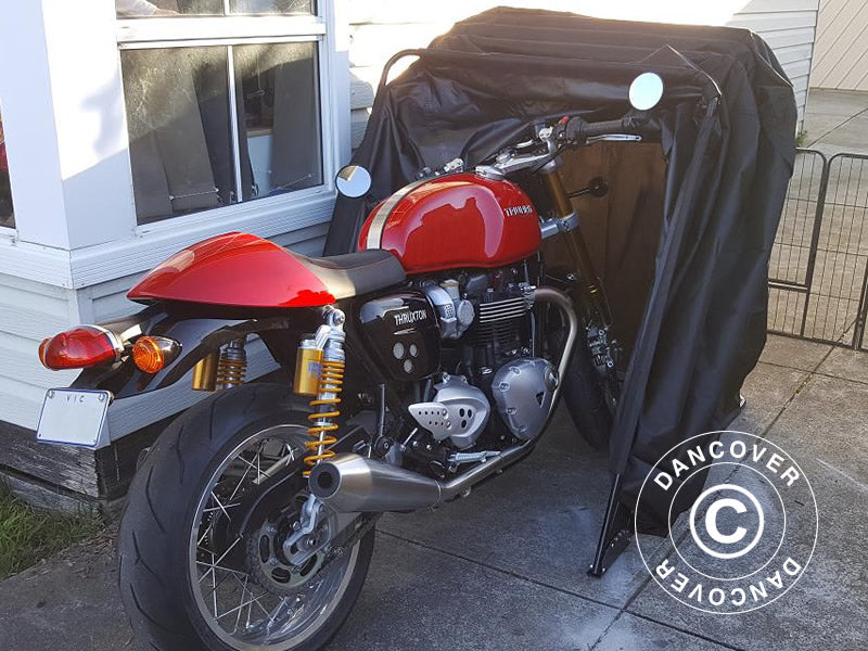 Folding garage (MC), 1.05x2.7x1.57 m, Black