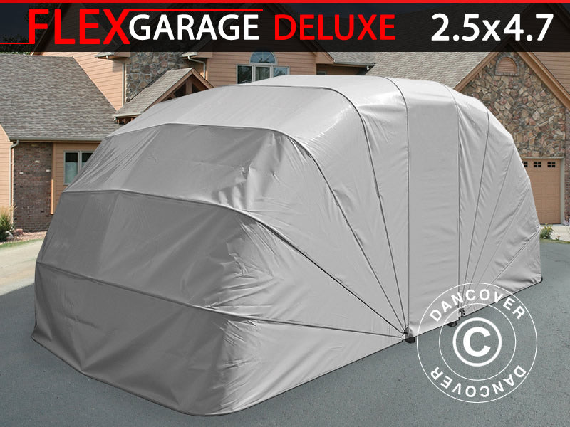 Folding garage (Car), ECO, 2.5x4.7x2 m, Grey