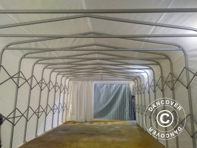 Storage shelter Maxi Box, 6x8.24x3.86 m, Grey