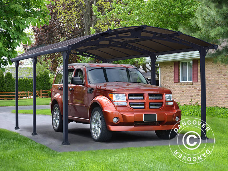 Carport Arcadia, Palram/Canopia, 3.59x5.07 m, Grey