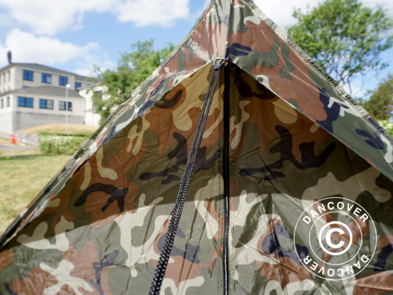 Camouflage tent Woodland MINI PACK, 2 persons