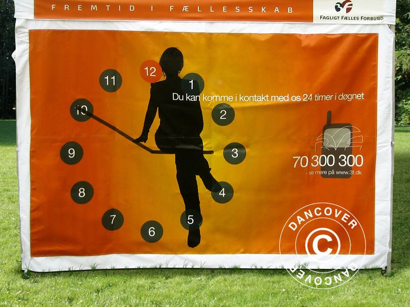 Printed sidewall 3 m for FleXtents PRO