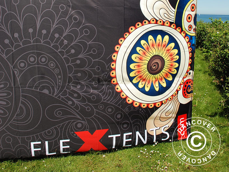 Printed sidewall 4.5 m for FleXtents PRO