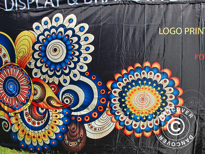 Printed sidewall 4.5 m for FleXtents PRO