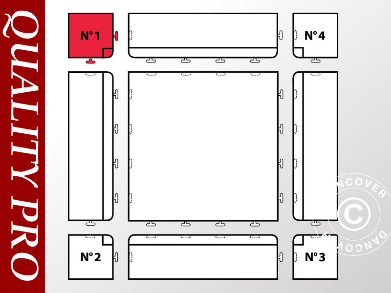 Flooring Corner piece no. 1, Anthracite
