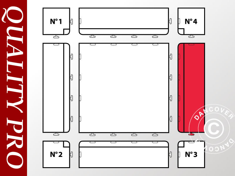Flooring Edge piece, Right, Anthracite
