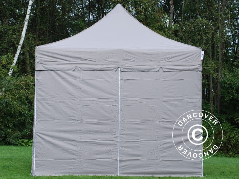 Sidewall kit for Pop up gazebo FleXtents 3x3 m, Latte