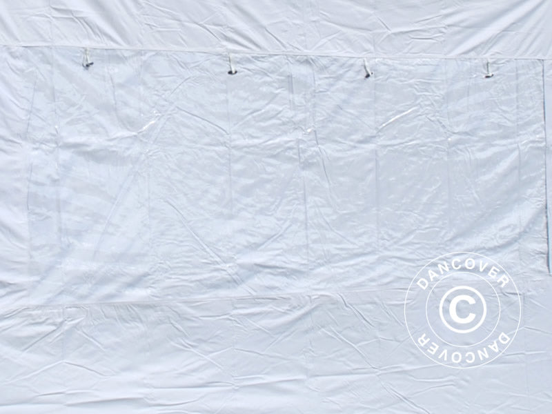 Pop up gazebo FleXtents® PRO, Medical & Emergency tent, 3x3 m, Red/White, incl. 4 sidewalls