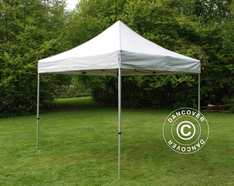 Pop up gazebo FleXtents PRO 3x3 m Silver, incl. 4 sidewalls