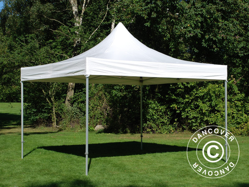 Pop up Gazebo FleXtents Xtreme 50 Heavy Duty 4x4 m White, Incl. 4 sidewalls