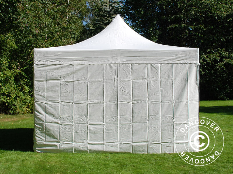 Pop up Gazebo FleXtents Xtreme 50 Heavy Duty 4x4 m White, Incl. 4 sidewalls