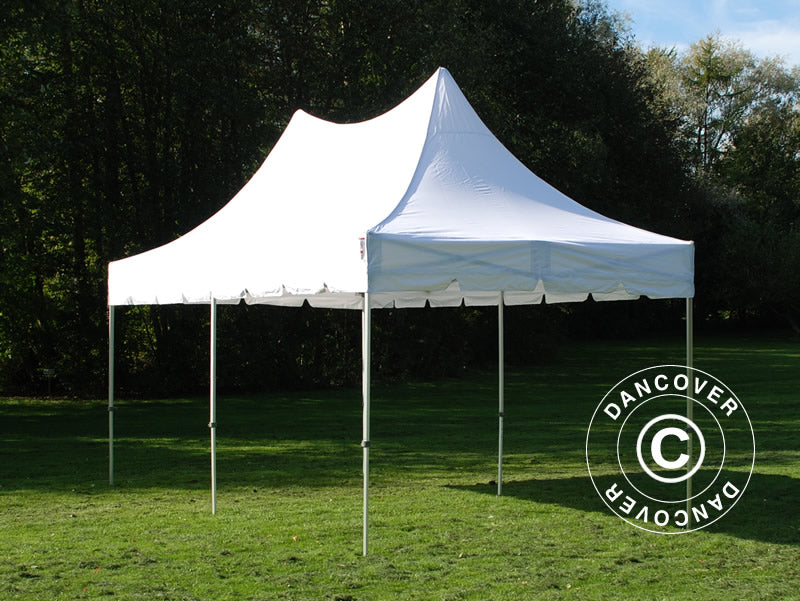 Pop up gazebo FleXtents PRO Peak Pagoda 3x6 m White