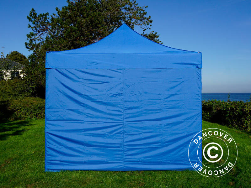 Pop up gazebo FleXtents Xtreme 60 3x3 m Blue, incl. 4 sidewalls