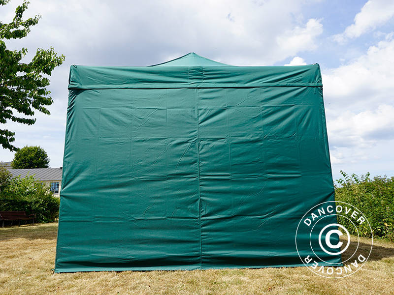 Pop up gazebo FleXtents Xtreme 60 3x3 m Green, incl. 4 sidewalls