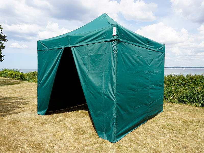 Pop up gazebo FleXtents Xtreme 60 3x3 m Green, incl. 4 sidewalls