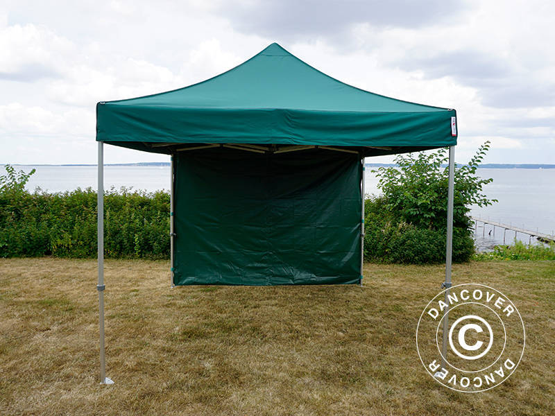 Pop up gazebo FleXtents Xtreme 60 3x3 m Green, incl. 4 sidewalls