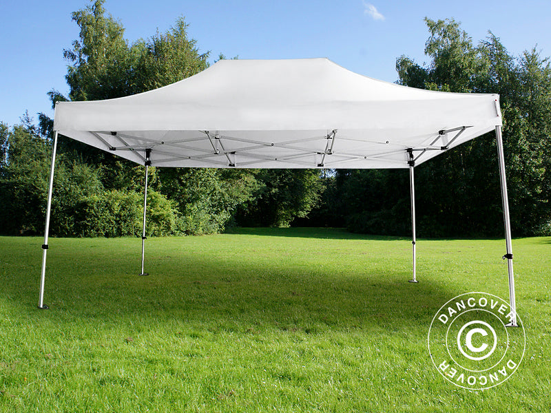 Pop up gazebo FleXtents PRO 3x4.5 m White, incl. 4 sidewalls