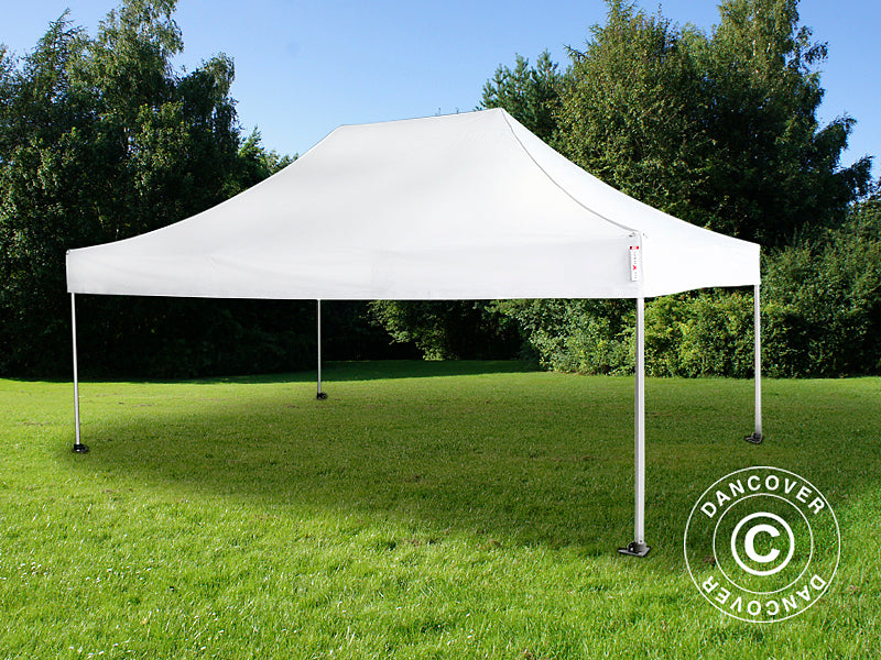 Pop up gazebo FleXtents PRO 3x4.5 m White, incl. 4 sidewalls