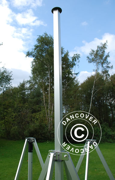 Pop up gazebo FleXtents PRO Peak Pagoda 3x3 m Black, incl. 4 sidewalls