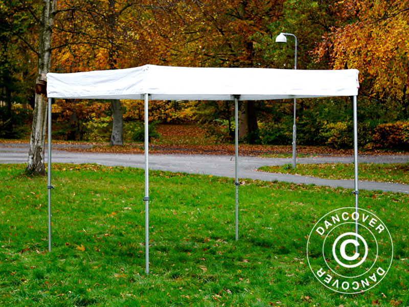 Pop up gazebo FleXtents® Xtreme 50 Exhibition 3x3 m, White, Flame Retardant
