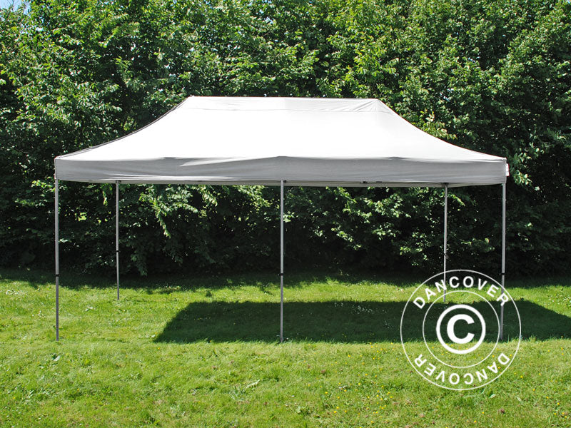 Pop up gazebo FleXtents Xtreme 50 3x6 m White, Flame retardant, incl. 6 sidewalls