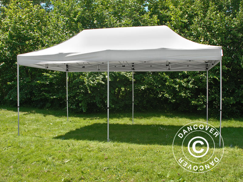 Pop up gazebo FleXtents Xtreme 50 3x6 m White, Flame retardant, incl. 6 sidewalls