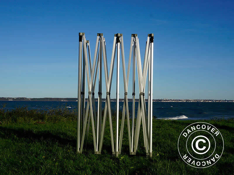 Pop up gazebo FleXtents Xtreme 50 3x6 m White, Flame retardant, incl. 6 sidewalls