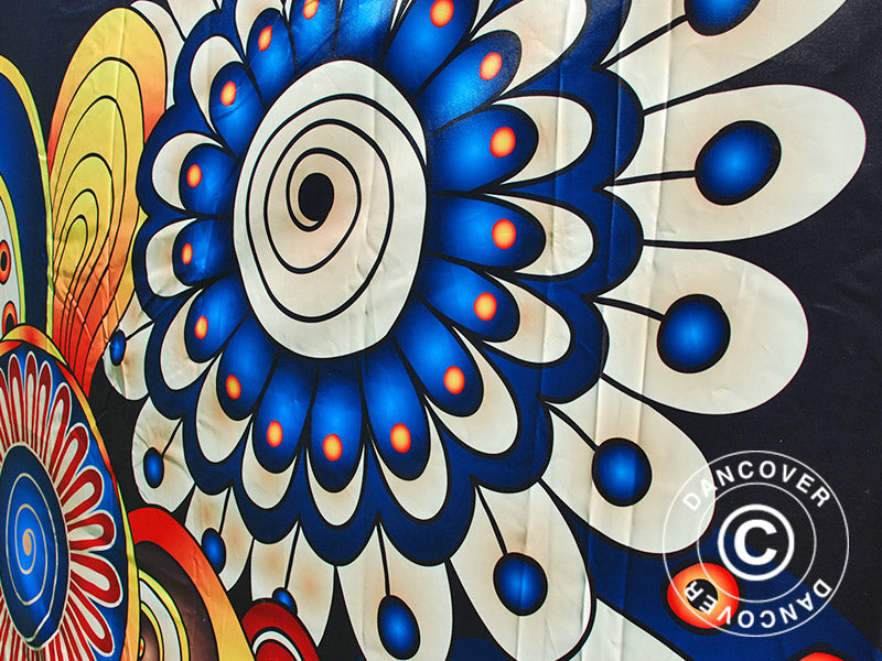 Pop up gazebo FleXtents PRO with full digital print, 4x6 m, incl. 4 sidewalls