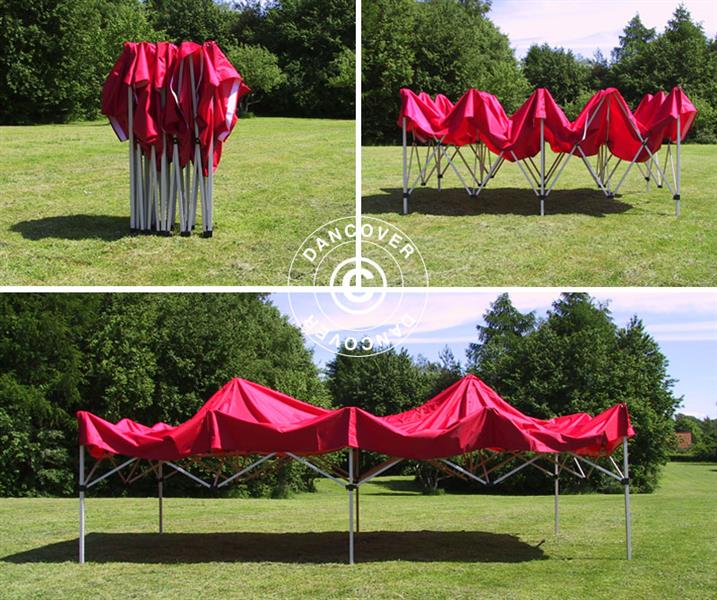 Pop up gazebo FleXtents Xtreme 60 3x6 m Red