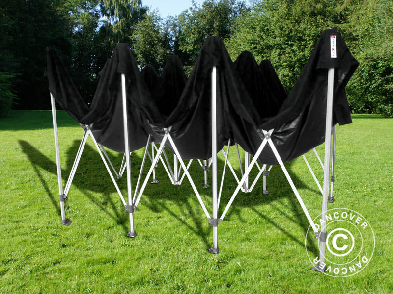 Pop up gazebo FleXtents PRO 4x6 m Black